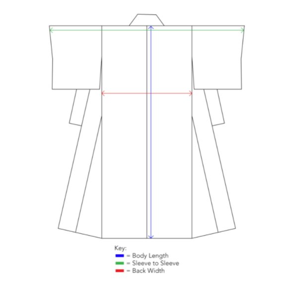 Japanese 🇯🇵 monk costume black kimono poly VTG - Picture 10 of 10